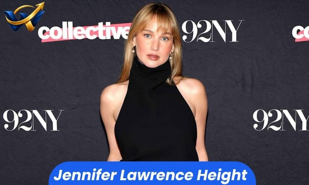 Jennifer Lawrence height in feet and centimeters, 5 feet 9 inches