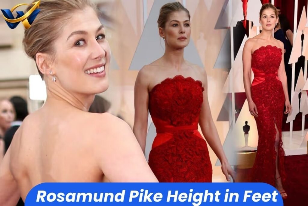 Rosamund Pike height in feet – 5 ft 8½ in